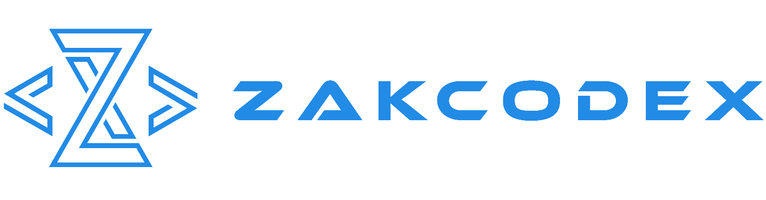 ZakCodeX brand logo