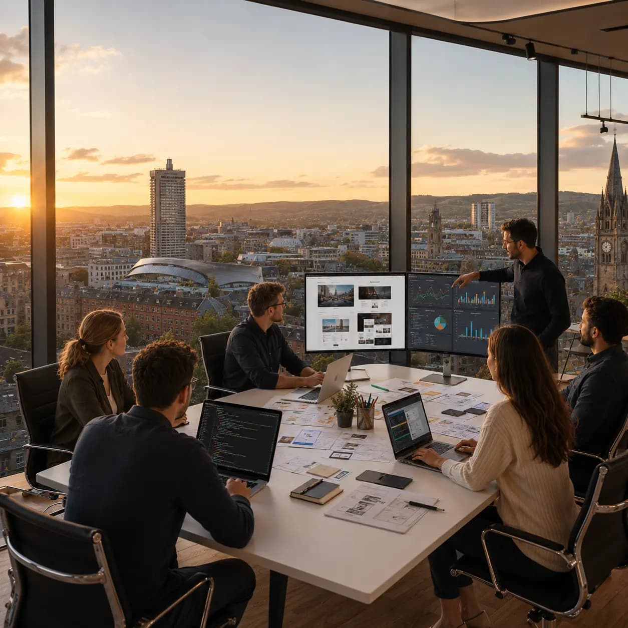 Web design company in Sheffield planning a responsive website
