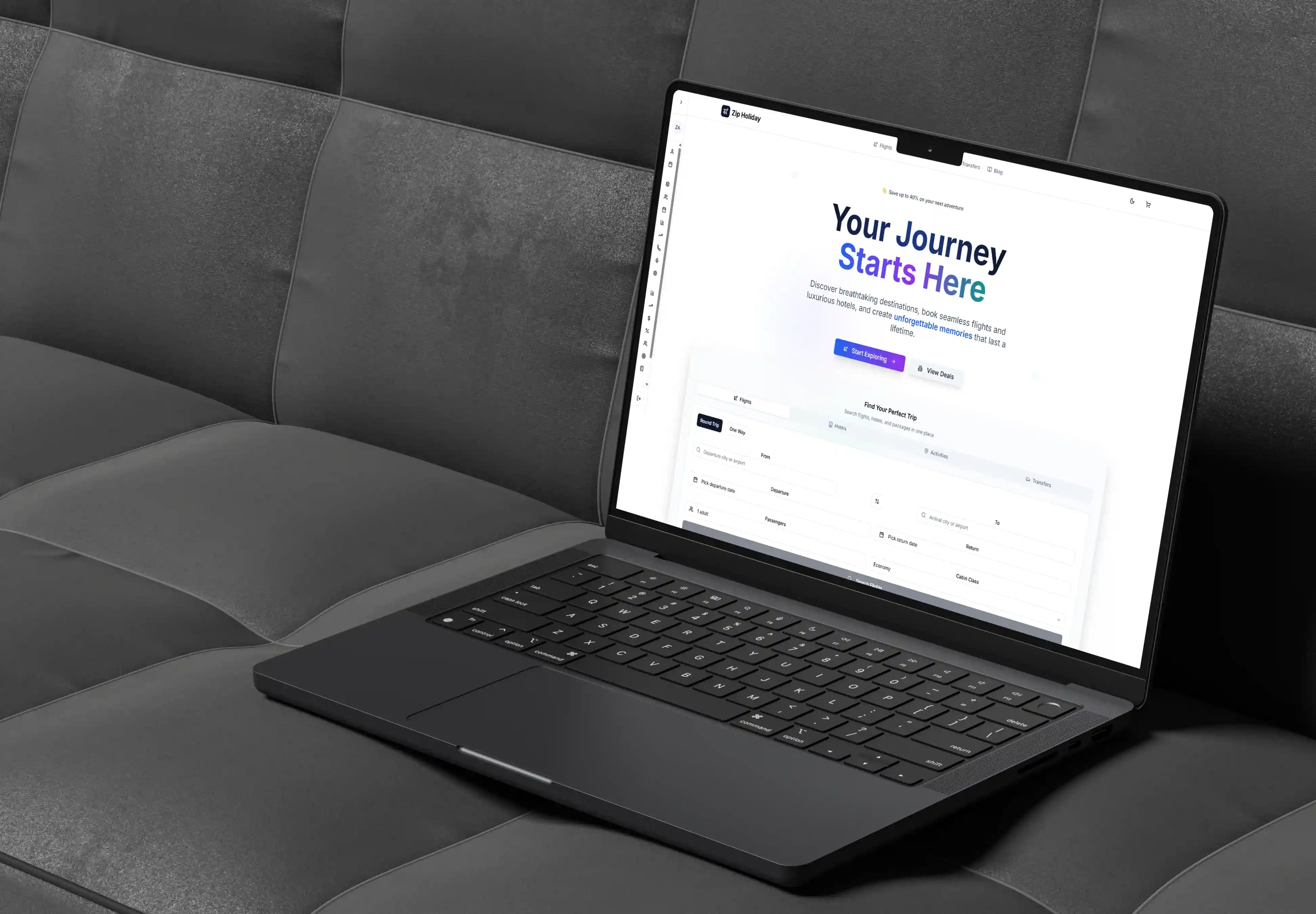 Zip Holiday measurable results background