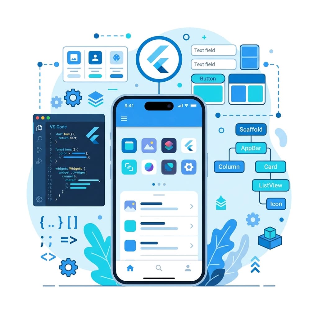Flutter App Development overview