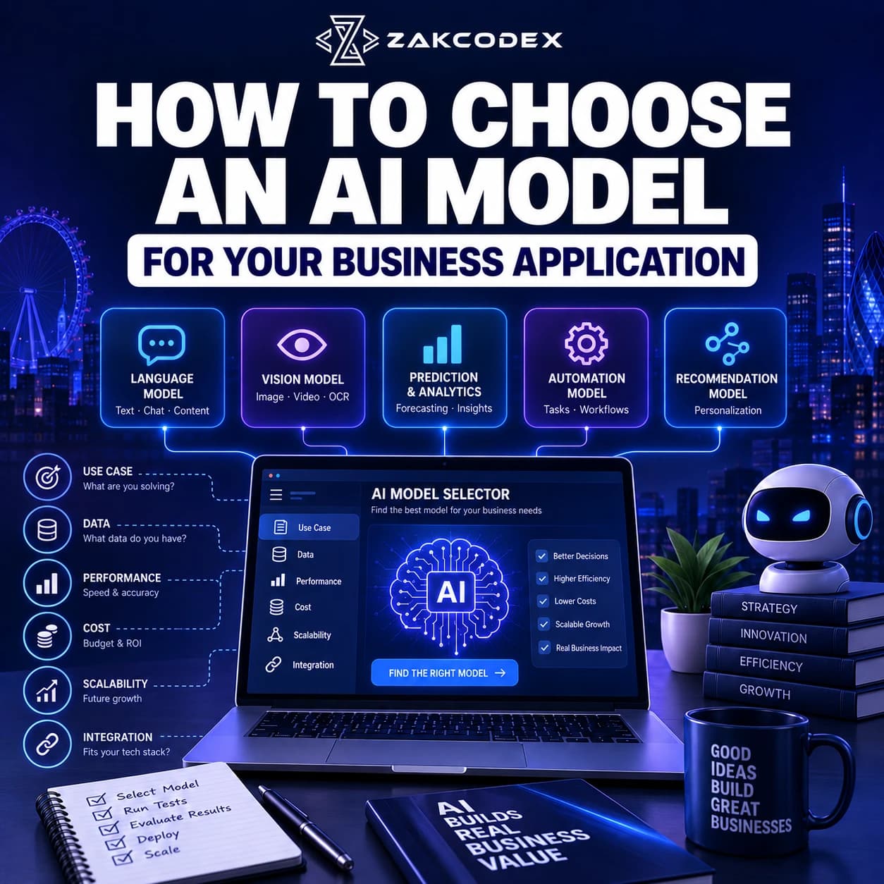 How to Choose an AI Model for Your Business Application