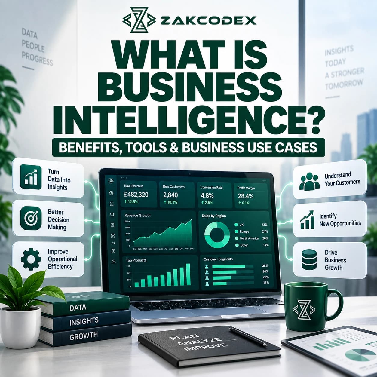 What Is Business Intelligence? Benefits, Tools & Business Use Cases