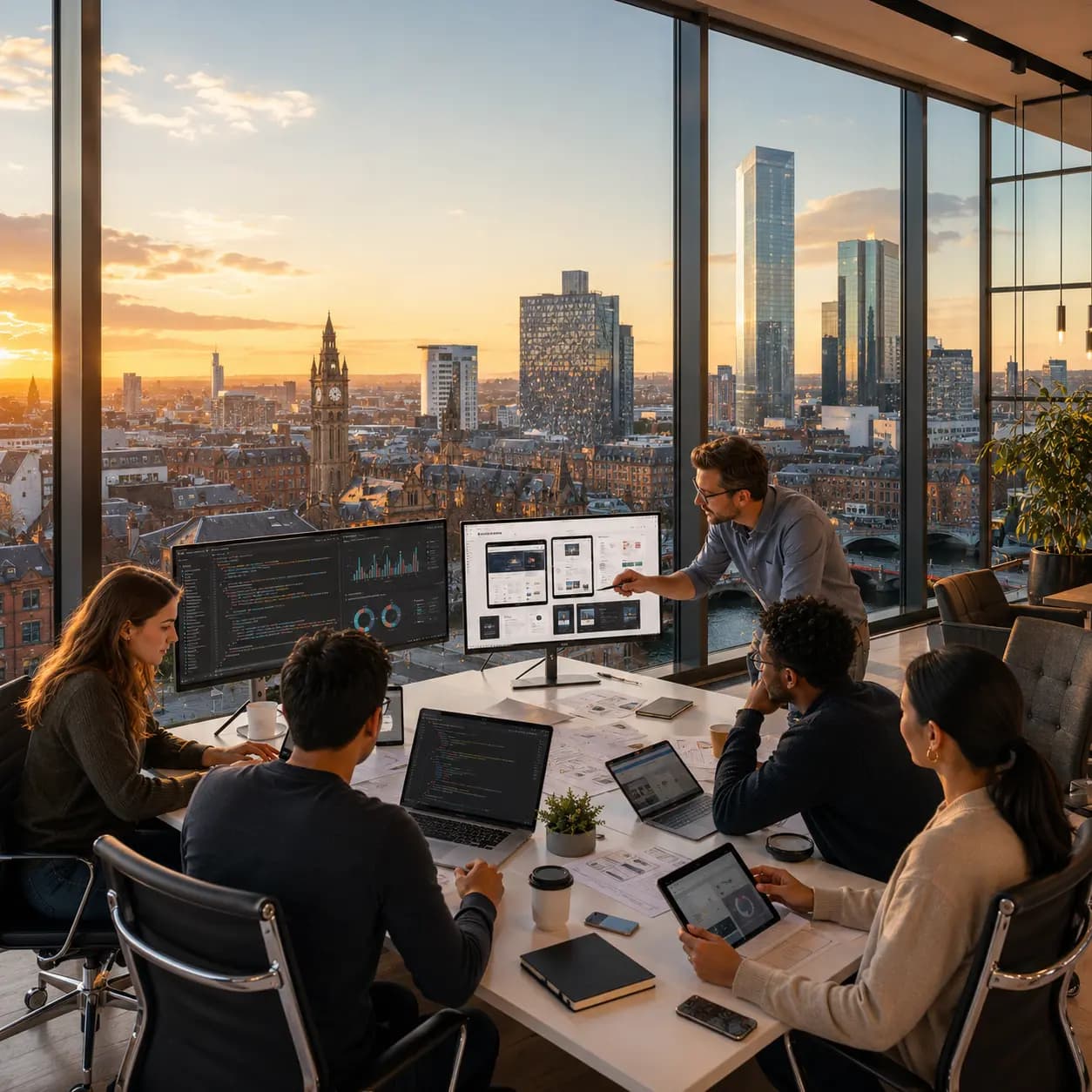 Professional website design company in Manchester