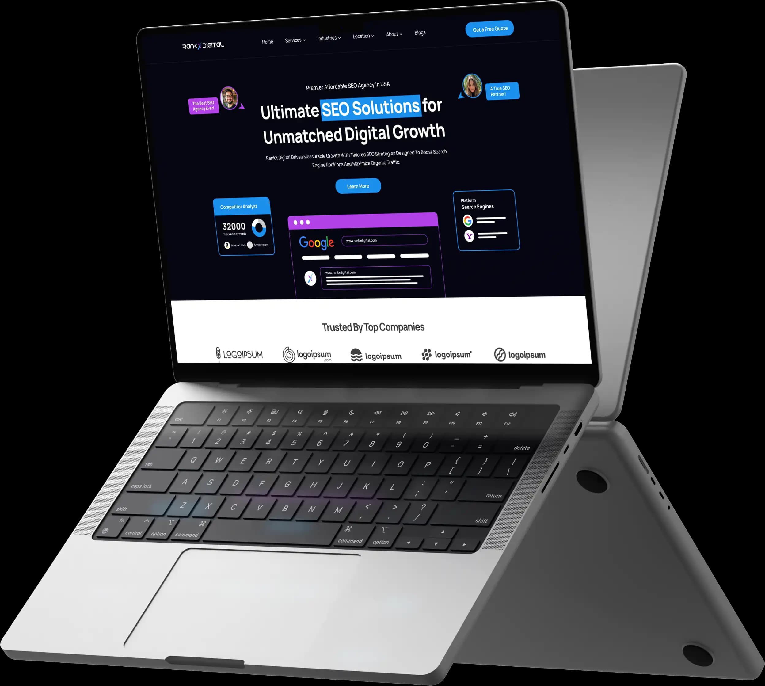 RankX Digital project challenges