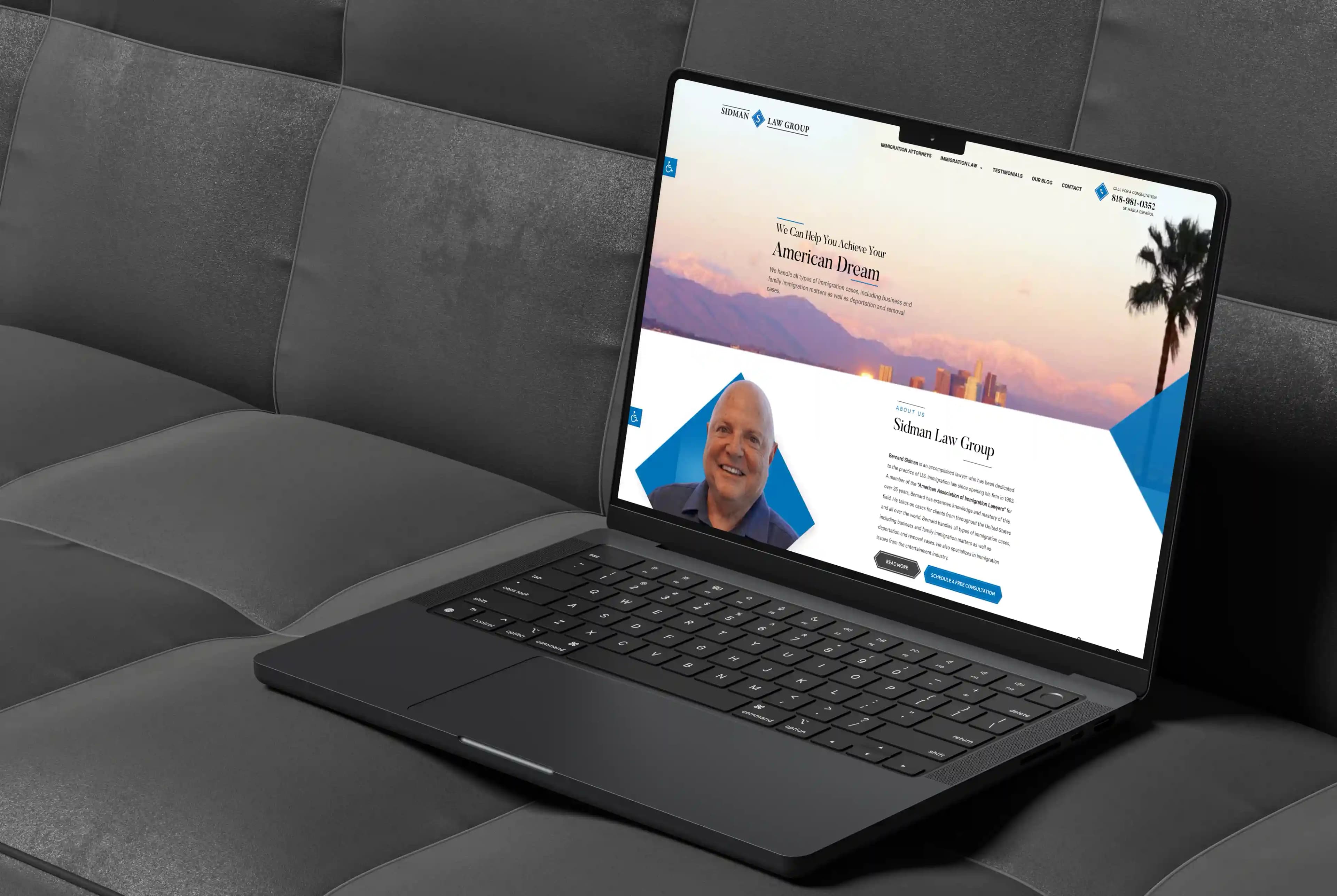 Sidman Law Group measurable results background