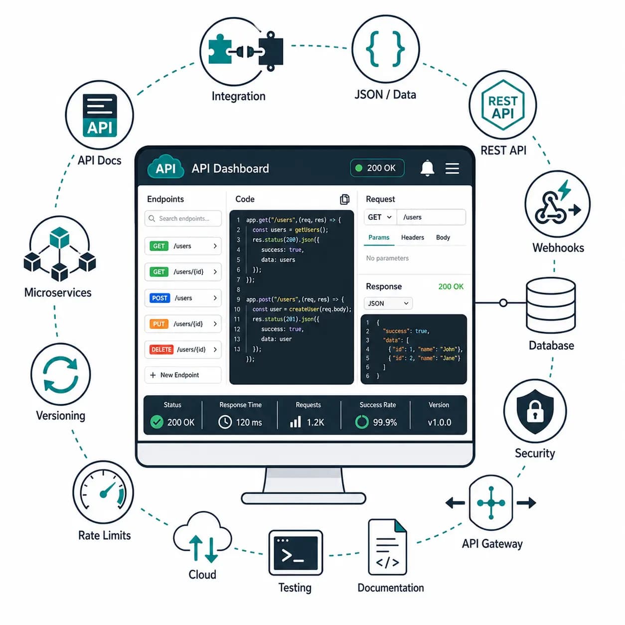 Custom API development service overview