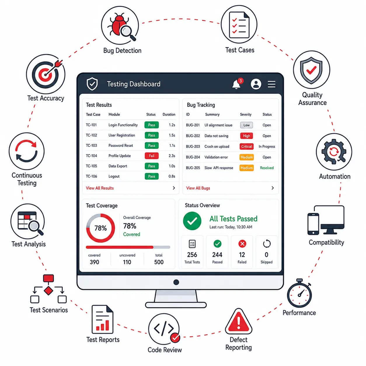 Software Testing Services and QA overview