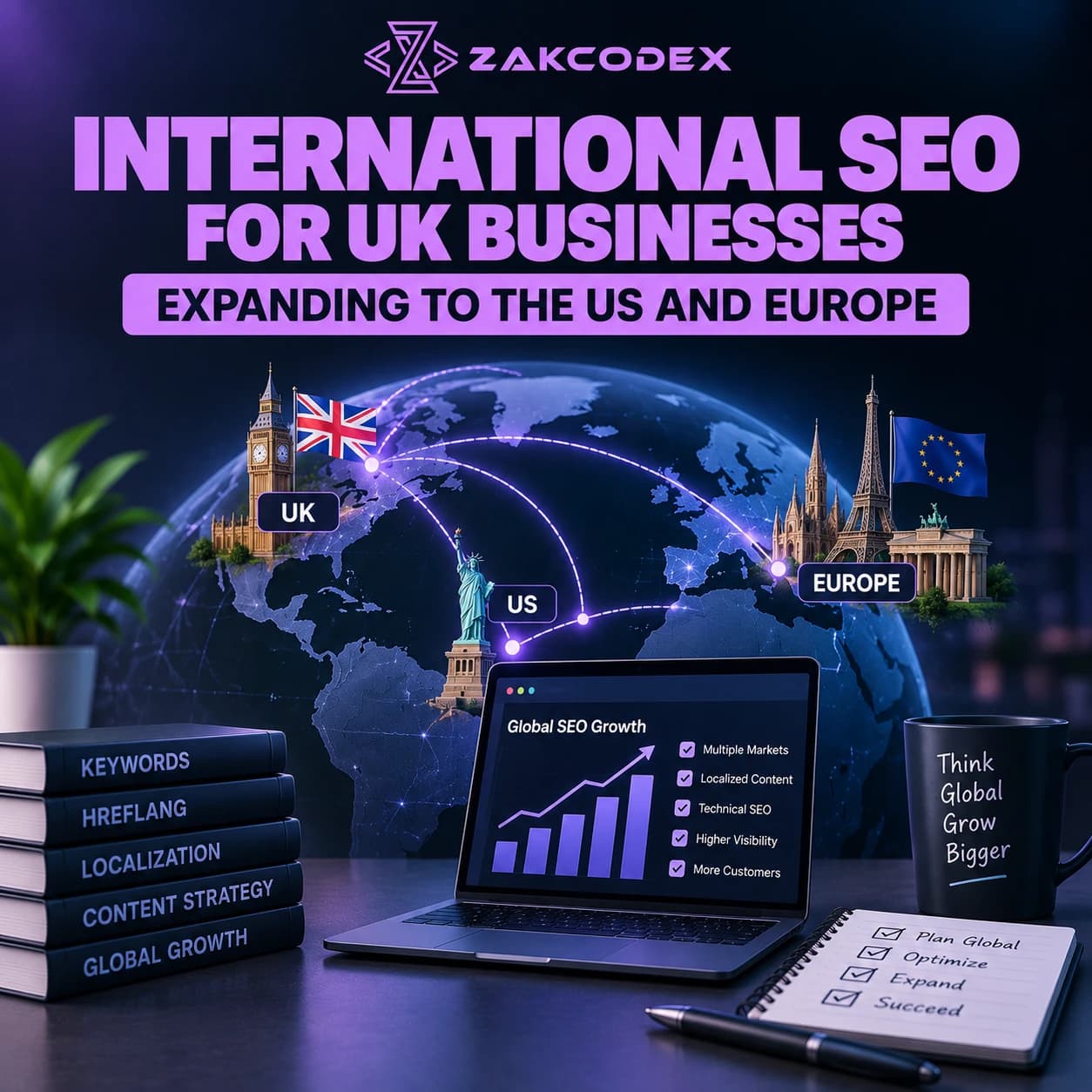 International SEO for UK Businesses Expanding to the US and Europe