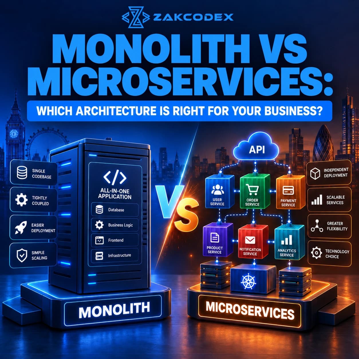 Monolith vs Microservices: Which Architecture Is Right for Your Business?