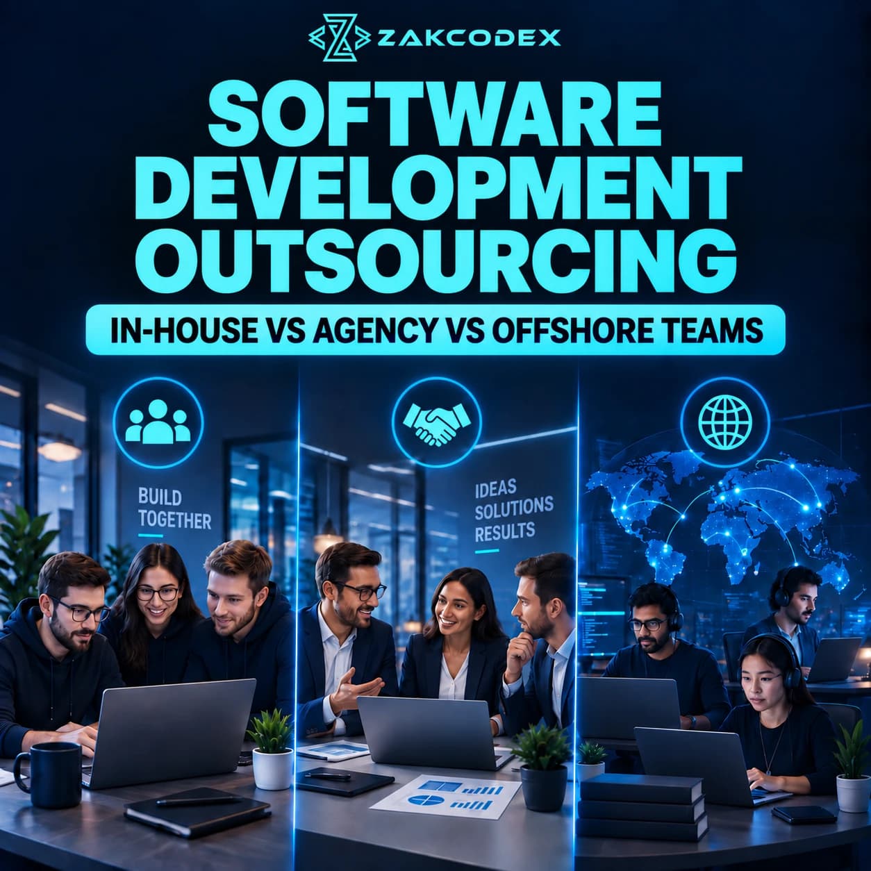 Software Development Outsourcing: In-House vs Agency vs Offshore Teams